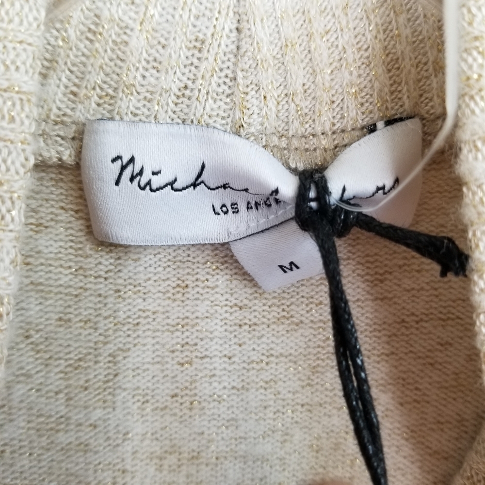 Michael Stars Olivia Sparkle Mock Neck Dress Medium NWT - Picture 3 of 6